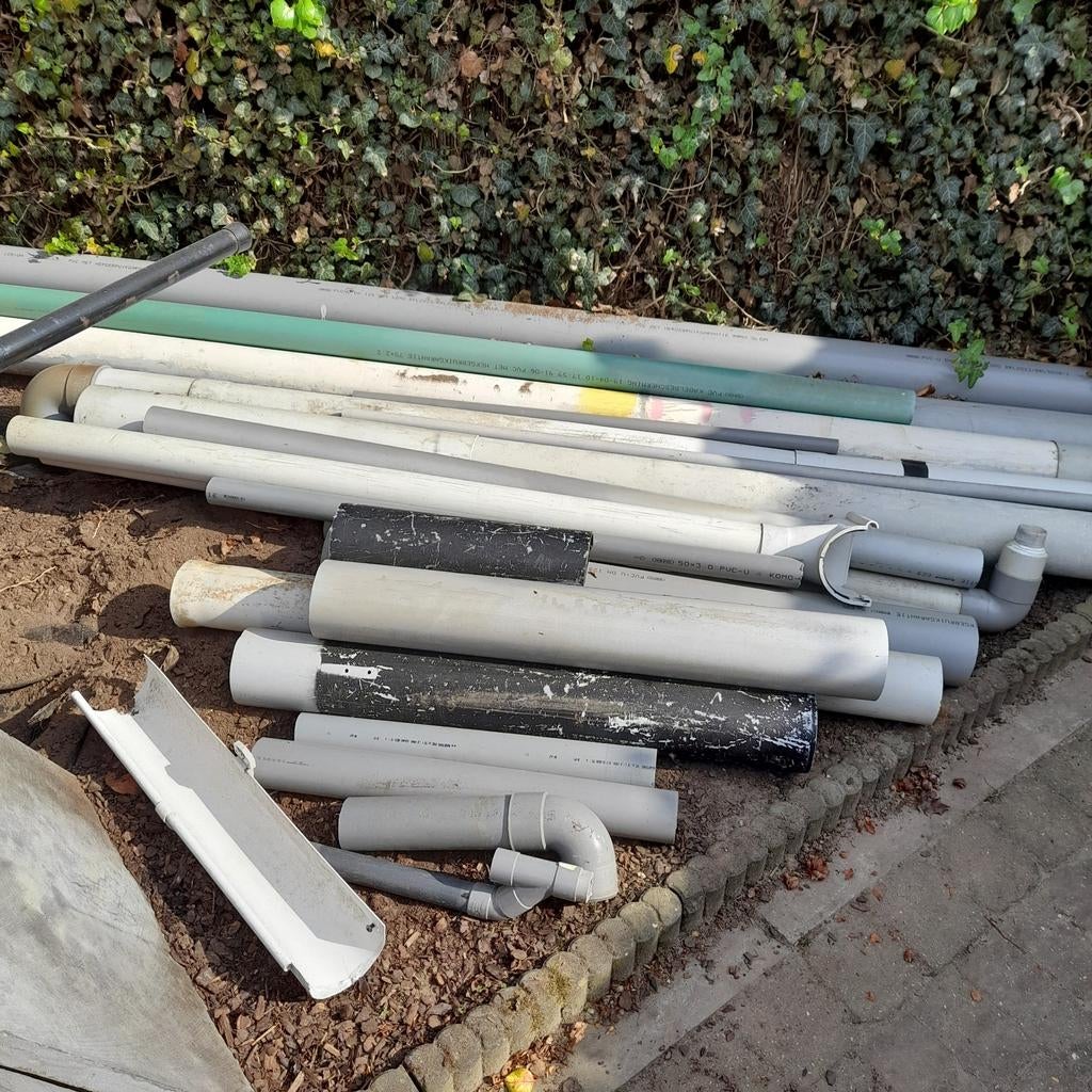 Pvc buizen, Ophalen, Pvc, Nieuw, Minder dan 2 meter