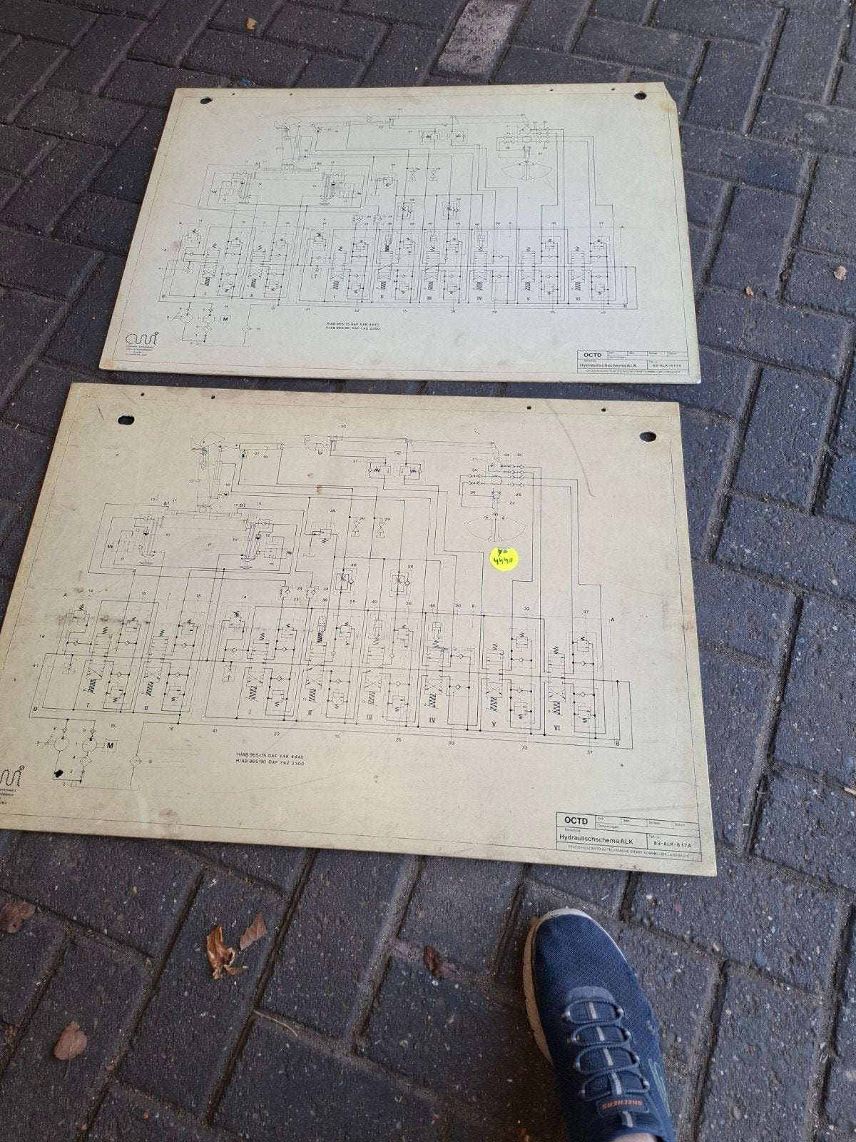 Daf ya4440 schema, Ophalen of Verzenden, Landmacht, Nederland