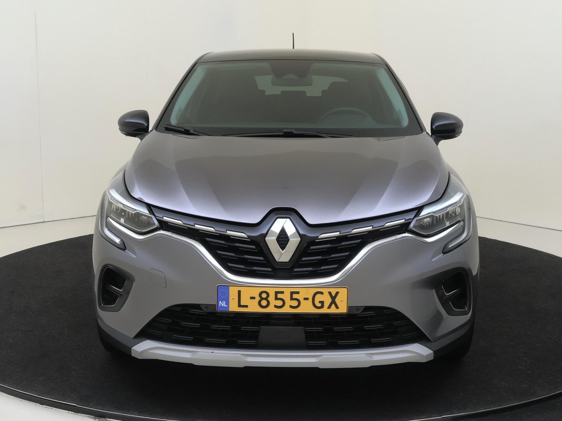 Renault Captur 1.0 TCe 90 PK Intens | Navigatie | Parkeersen, Auto's, Voorwielaandrijving, Gebruikt, Euro 6, Leder en Stof