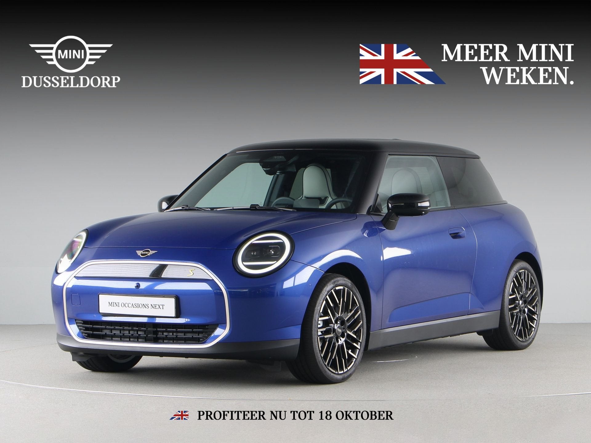 MINI Cooper SE Favoured Pakket L Accu conditie 100%, Auto's, Beige, Met garantie (alle), Mini Electric, Verwarmde buitenspiegels