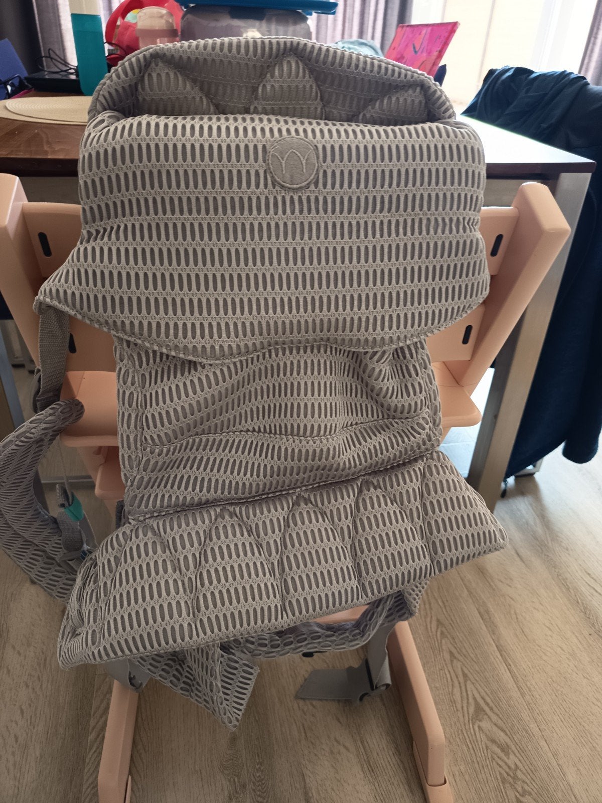 Najell Easy Draagzak - Grijs - Zo goed als nieuw, Kinderen en Baby's, Babydragers en Draagdoeken, Buik of Rug, Zo goed als nieuw