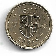 Ghana 500 Cedi 1998, Ophalen of Verzenden, Overige landen