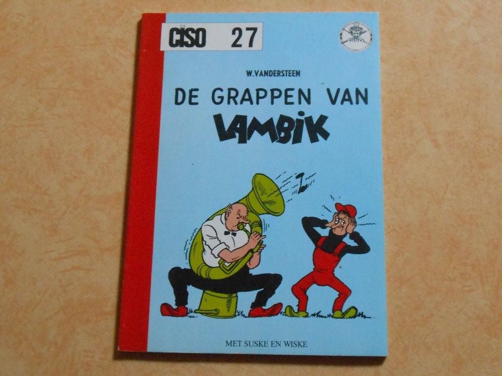 ciso 27 De grappen van Lambik 1979 1 ste druk., Boeken, Stripboeken, Willy Vandersteen, Eén stripboek, Ophalen of Verzenden, Zo goed als nieuw