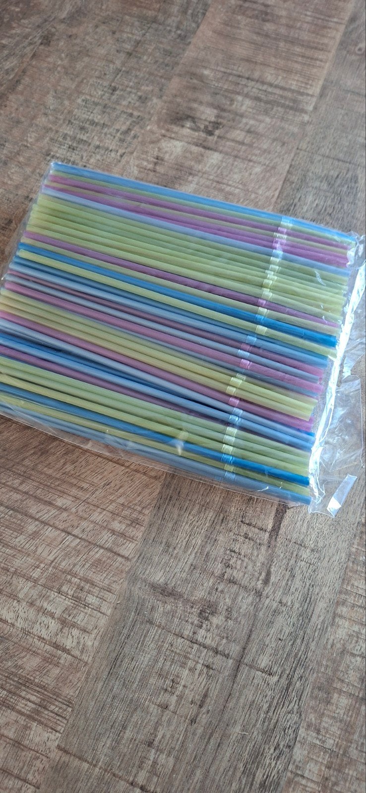 Plastic Rietjes in Diverse Kleuren en Maten, Ophalen, Overige typen, Kunststof, Nieuw