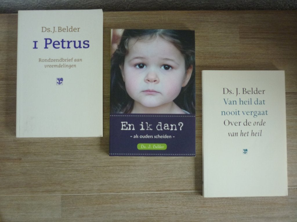 Ds. J. Belder - 1 petrus / en ik dan?, Ophalen of Verzenden, Zo goed als nieuw, Christendom | Protestants
