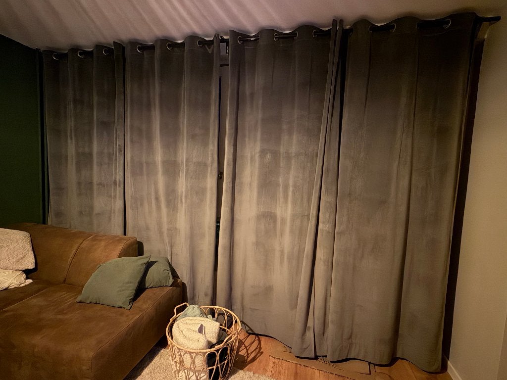 curtain, Huis en Inrichting, Gebruikt, Overige merken, 245 cm, 376 cm