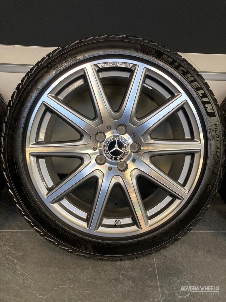 18” originele Mercedes A45 CLA 35 45 AMG velgen winterbanden, 18 inch, Gebruikt, -, -