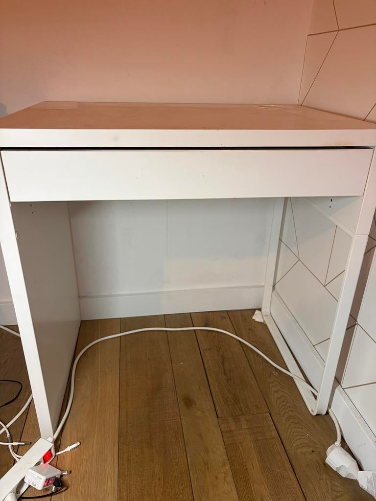 Mooi Bureau/ make-up tafel., Ophalen, Gebruikt, Wit, Overige typen