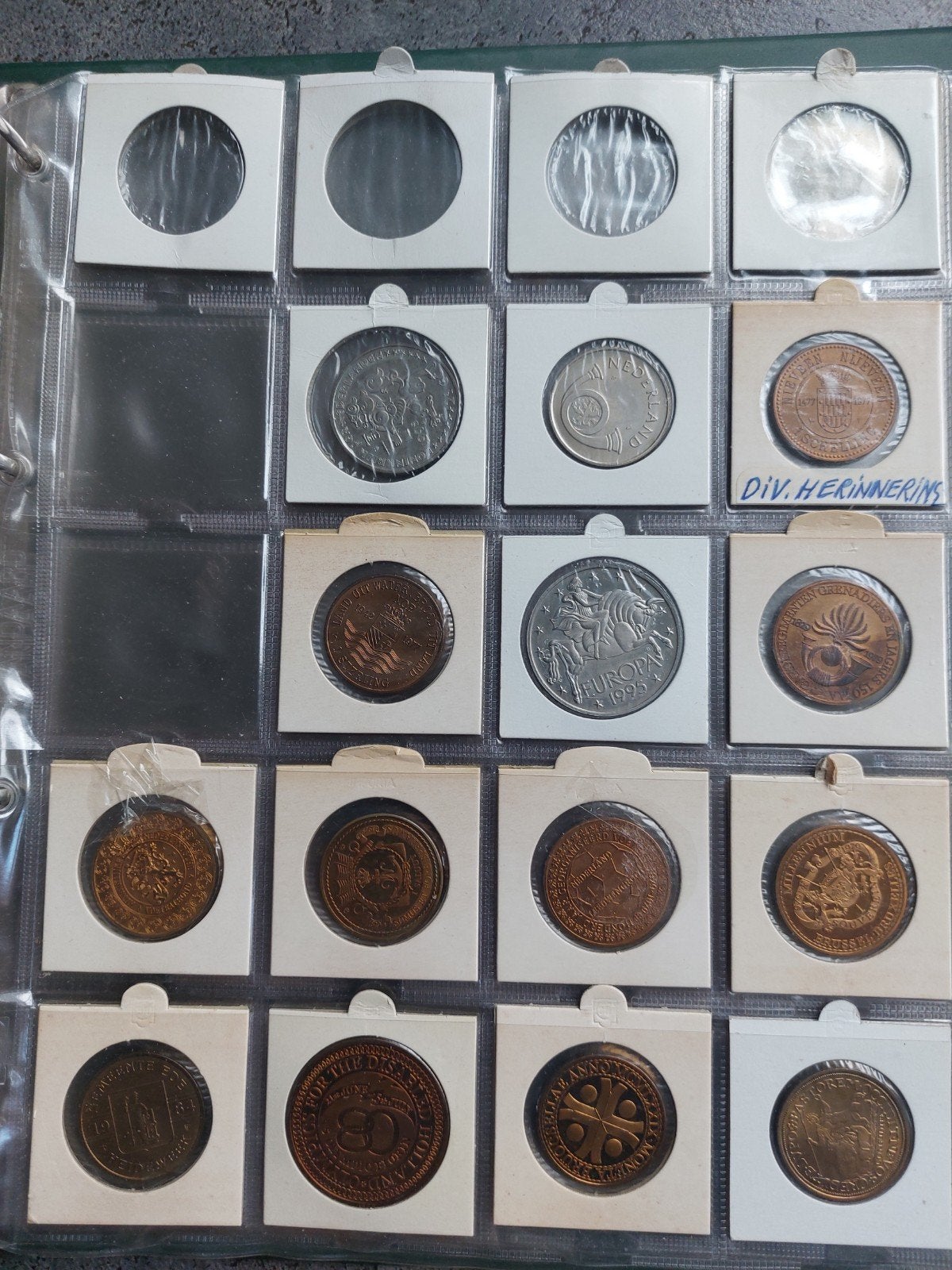Diverse Nederlandse munten en penningen in album, Zilver, Koningin Wilhelmina, Losse munt, Overige waardes
