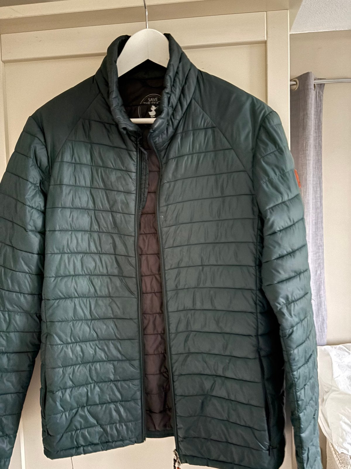 Save the duck jas maat M, Ophalen of Verzenden, Gedragen, Maat 48/50 (M), Groen