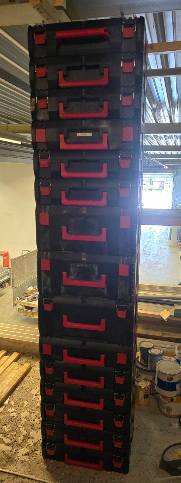 Milwaukee HD koffers, Doe-het-zelf en Verbouw, Ophalen, Gebruikt