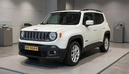 Jeep Renegade 1.4 Multiair Turbo 103KW 2WD AUT 2015 Wit, Auto's, 1295 kg, 4 cilinders, Wit, Origineel Nederlands