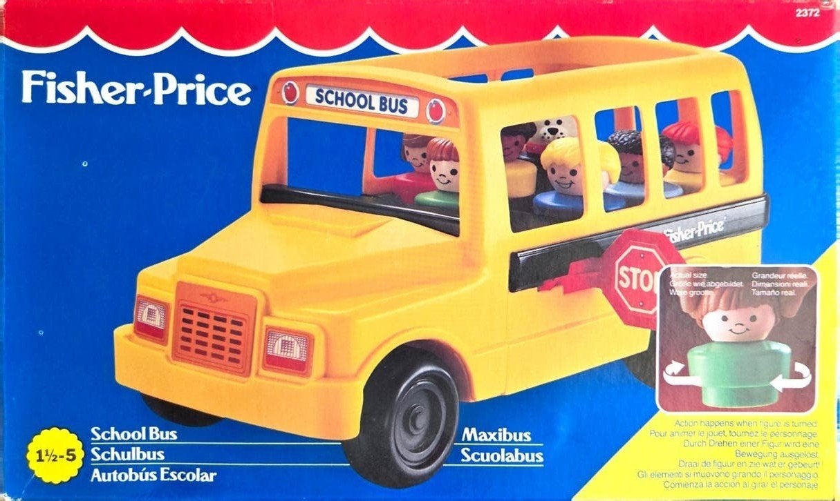 Fisher-Price Schoolbus met Little People figuren, Kinderen en Baby's, Speelgoed | Fisher-Price, Ophalen