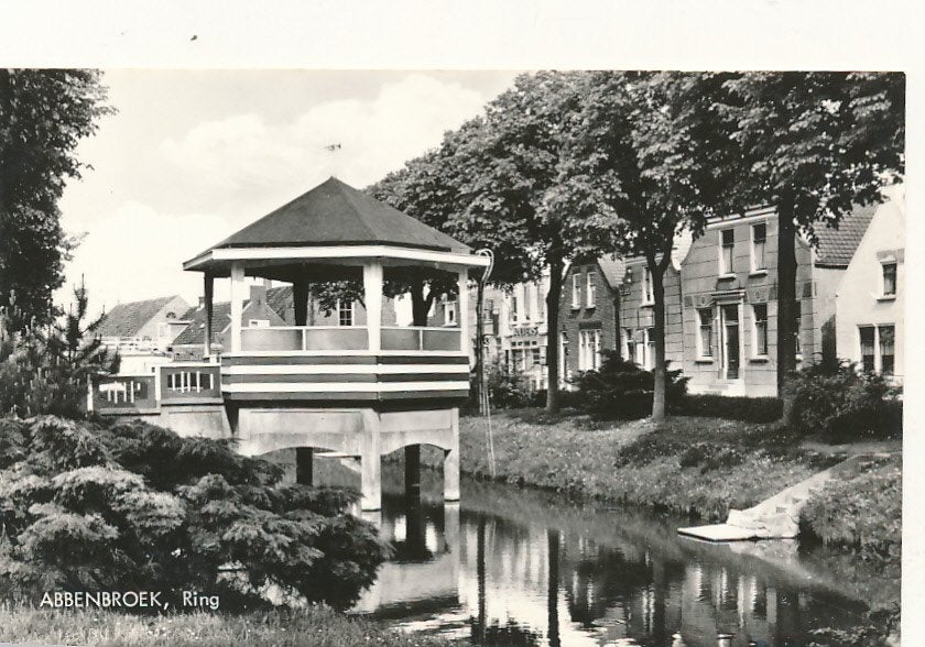 11269 Abbenbroek, Ring, Verzamelen, Ophalen of Verzenden, 1940 tot 1960, Zuid-Holland