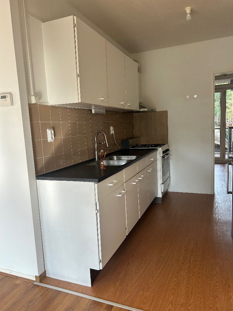 Complete keuken GRATIS af te halen (gas, oven, afzuigkap), Ophalen, Gebruikt, Wit, 200 cm of meer