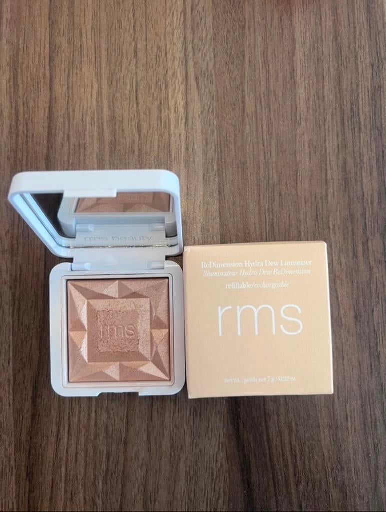 RMS Beauty Highlighter - Prosecco Fizz, Gehele gezicht, Ophalen of Verzenden, Zo goed als nieuw, Make-up