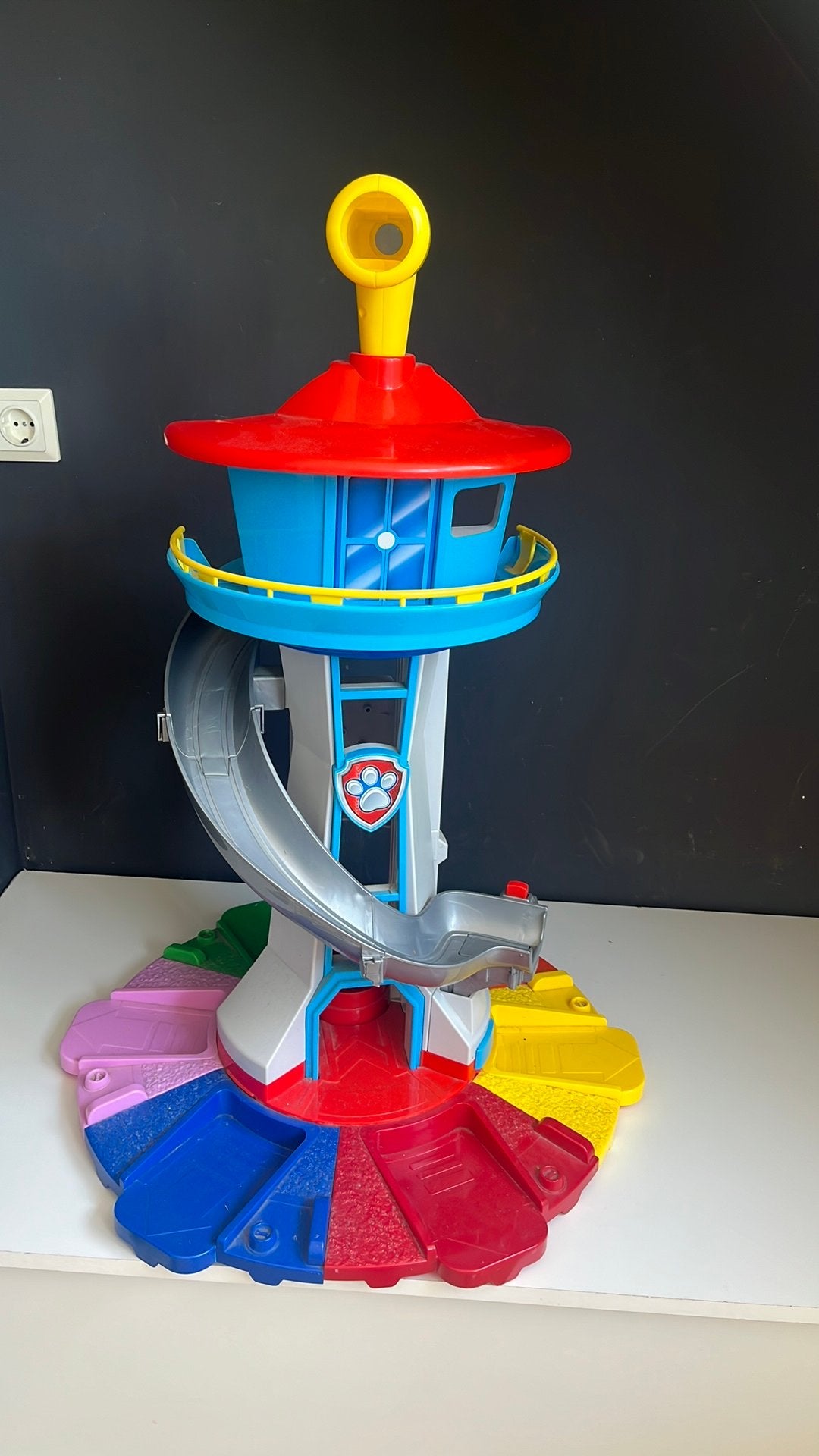Pawpatrol uitkijktoren, Kinderen en Baby's, Speelgoed | Actiefiguren, Ophalen, Zo goed als nieuw