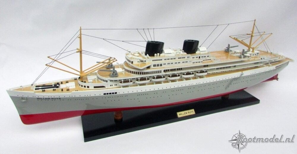 Gezocht: Schaalmodel MS Willem Ruys, Ophalen of Verzenden, Zo goed als nieuw