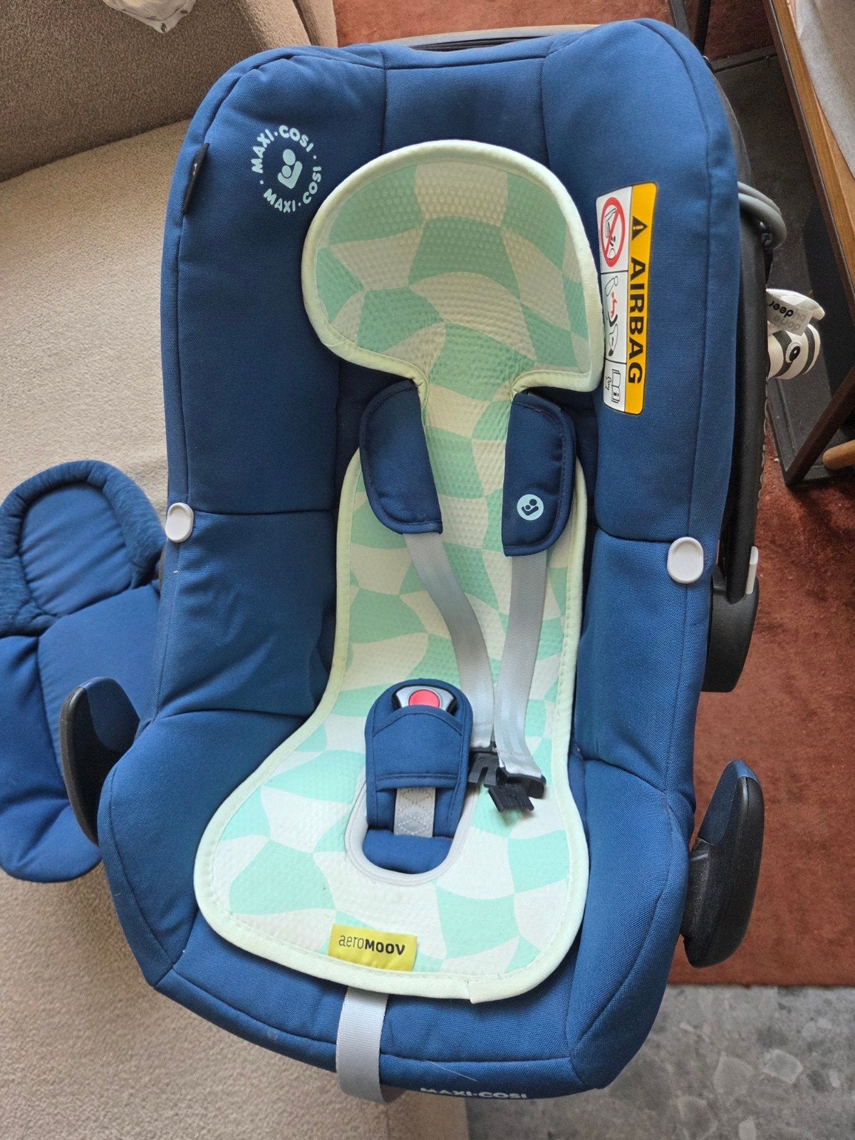 Maxi Cosi Cabriofix, Ophalen, Autogordel, Zo goed als nieuw, 0 t/m 13 kg