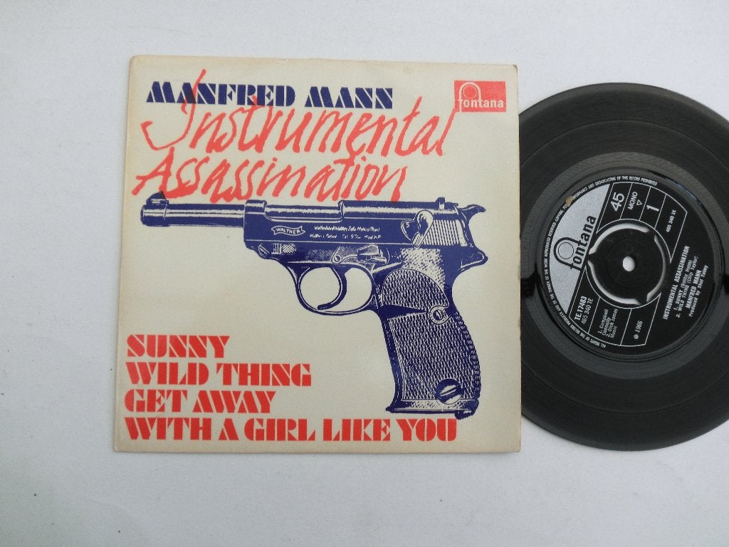 Manfred Mann Instrumental Assination EP, 7 inch, Ophalen of Verzenden, Zo goed als nieuw, Pop