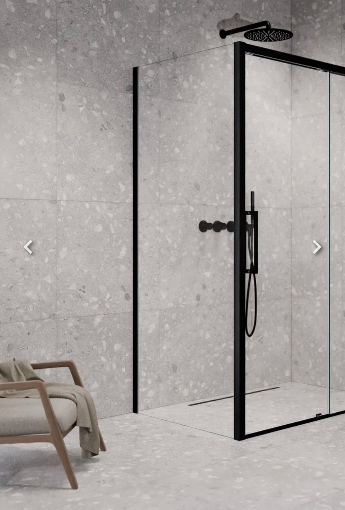Balmani Senses glazen douchewand (210 cm x 90 cm), Ophalen, Zo goed als nieuw