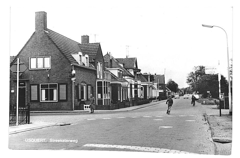947363	Usquert	Streeksterweg	Nette oude kaart Onbeschreven, Ophalen of Verzenden, 1960 tot 1980, Ongelopen, Groningen