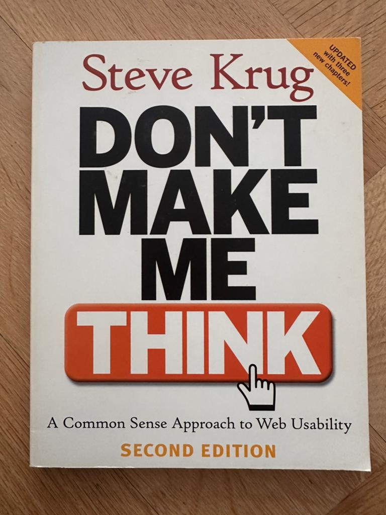 Don’t Make Me Think (2nd Edition) Steve Krug | UX Klassieker, Ophalen of Verzenden