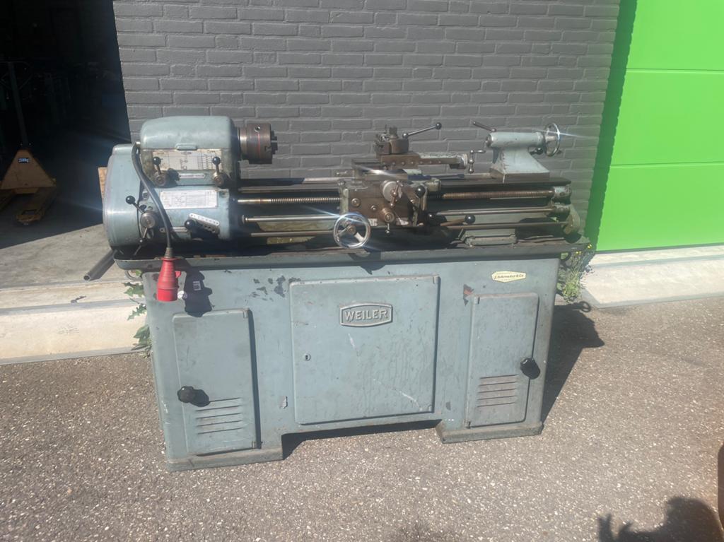 Weiler LZ280 draaibank met veel accessoires, Ophalen, Gebruikt, Metaaldraaibank, 500 tot 1000 mm