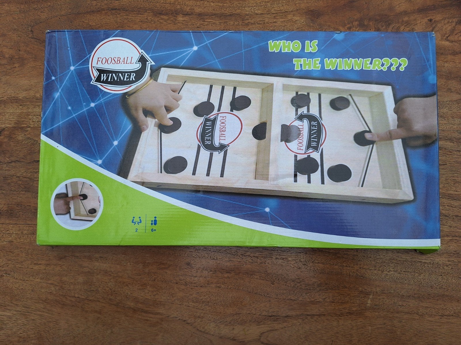 Foosball Winner - Snel en Leuk Tafelsjoelspel, Een of twee spelers, Ophalen of Verzenden, Gebruikt