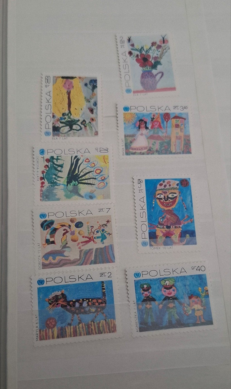 Polen  1971 Mi 2079-2086 postfris, Verzenden, Polen, Postfris