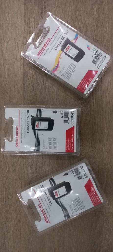 Inktcardridges Canon kleur en zwart, Verzenden, Nieuw