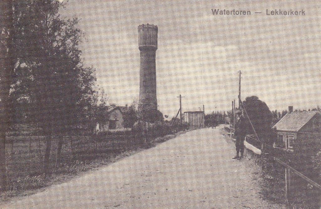 08578 Lekkerkerk - Watertoren, Verzenden, 1960 tot 1980, Ongelopen, Zuid-Holland
