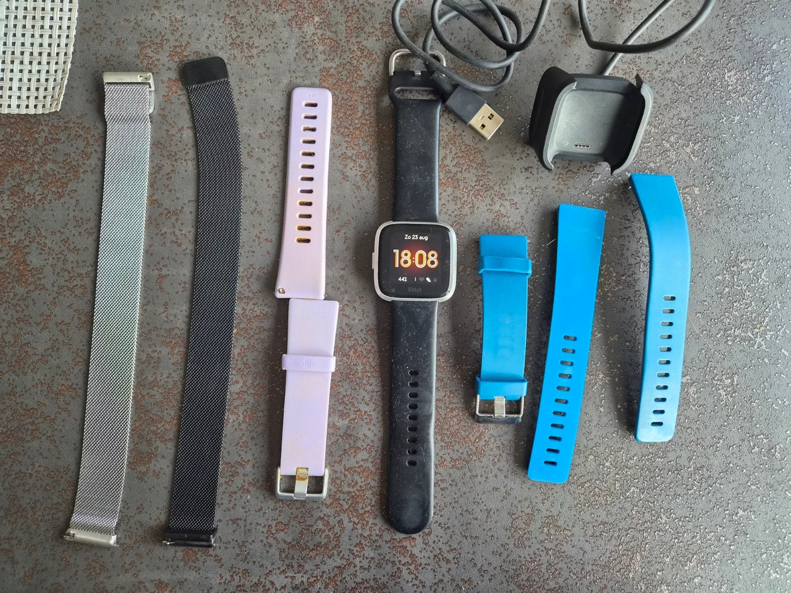 Fitbit versa lite smartwatch, Ophalen of Verzenden, Gebruikt, Fitbit