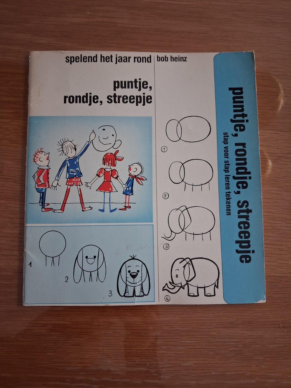 Puntje, Rondje, Streepje - Leer Tekenen met Bob Heinz, Boeken, Ophalen of Verzenden, Gelezen, Bob Heinz, Non-fictie