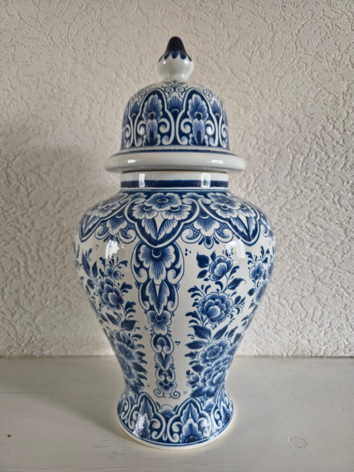 Prachtige Delfts Blauwe Gemberpot - Made in Holland, Antiek en Kunst, Ophalen