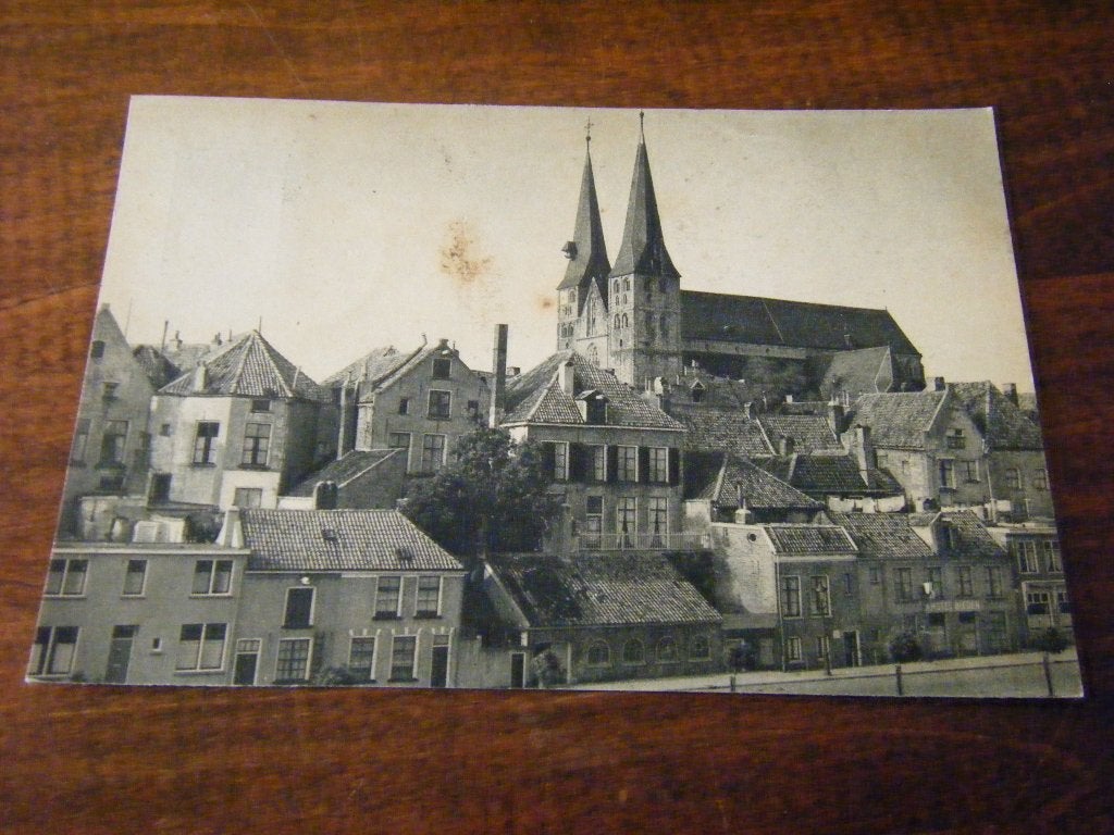 M38 - Deventer - Bergkerk - Huizen - 1944 - Oud, Ophalen of Verzenden, 1940 tot 1960, Overijssel