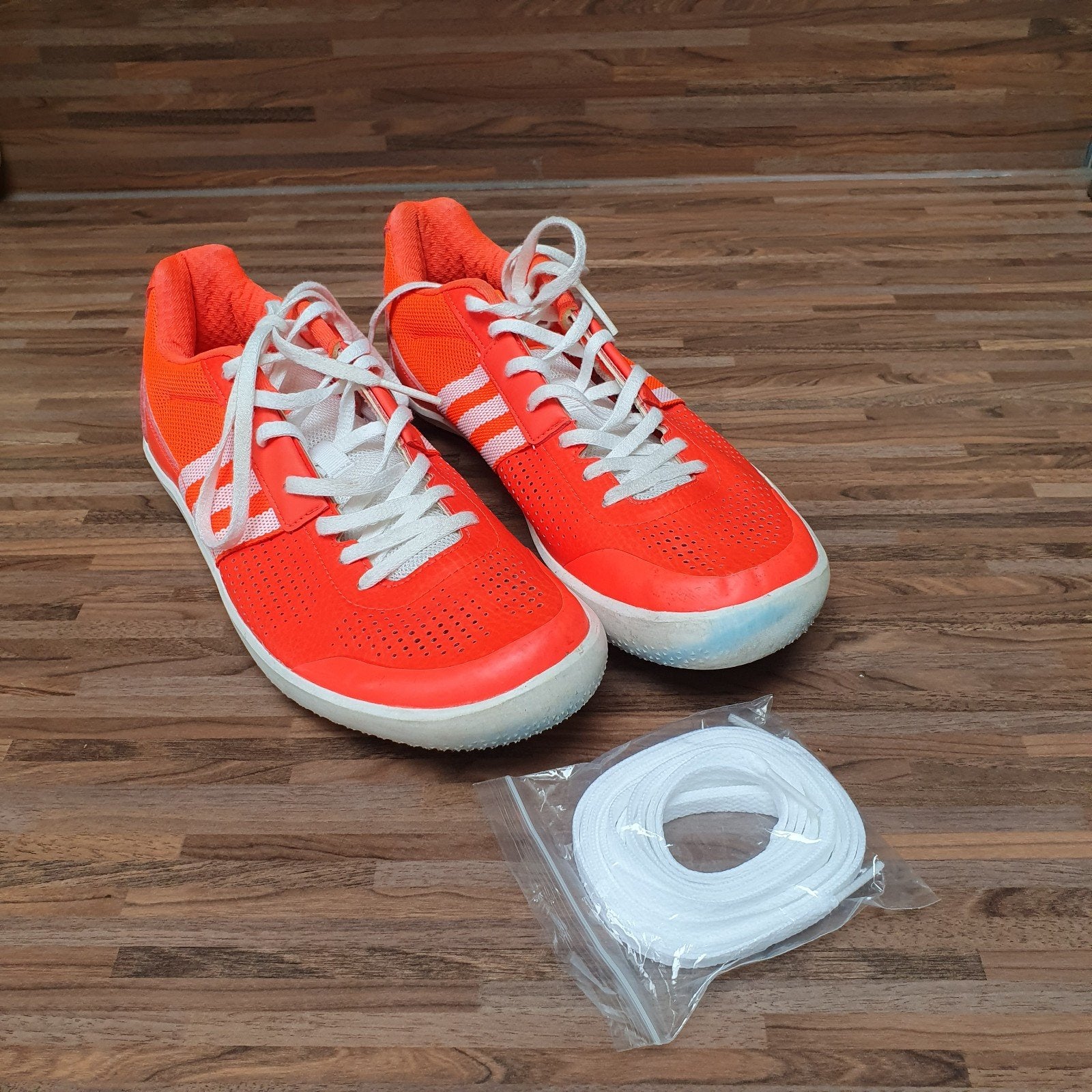 Adidas atletiek schoenen discus werpen en kogel slingeren, Ophalen of Verzenden, Zo goed als nieuw, Overige typen, Adidas