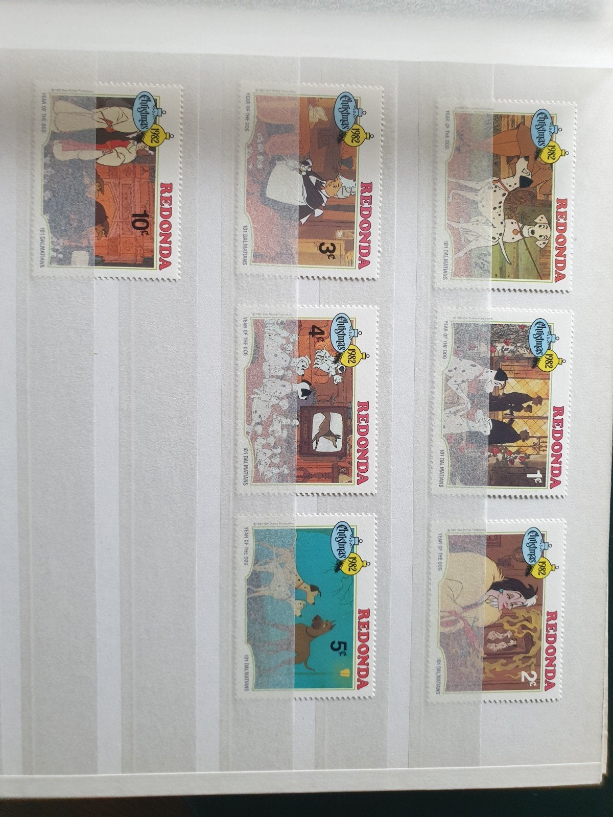 Disney kerst postfris verzameling postzegels, Postzegels en Munten, Ophalen of Verzenden, Buitenland