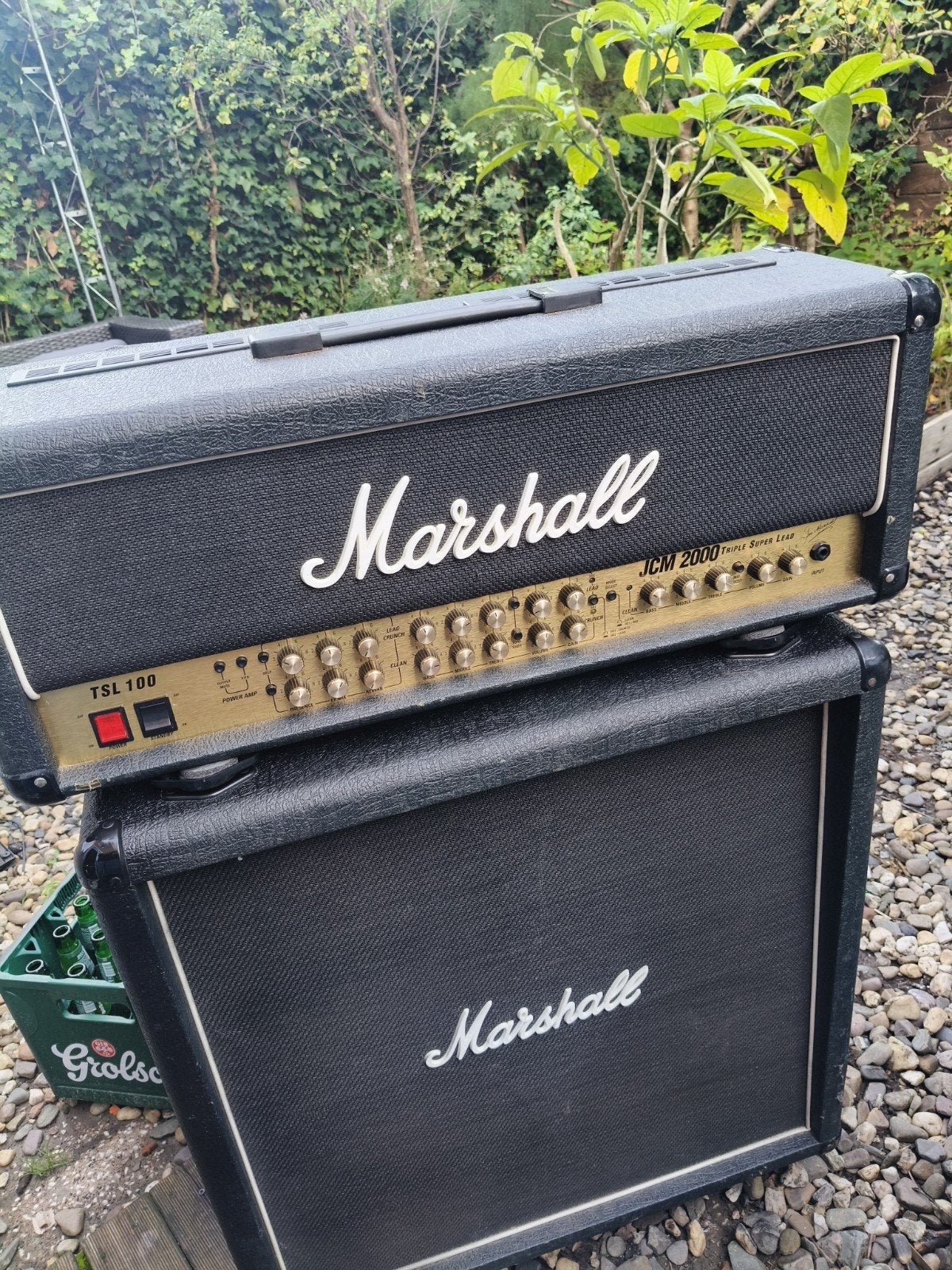 Marshall JCM 2000 TSL 100 Triple Super Lead gitaarversterker, Ophalen, Gebruikt, Gitaar, 100 watt of meer