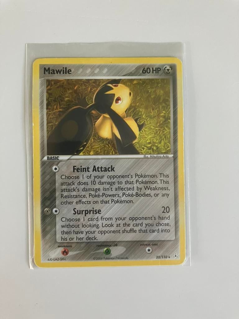 Pokemon kaart mawile, Ophalen of Verzenden, Zo goed als nieuw