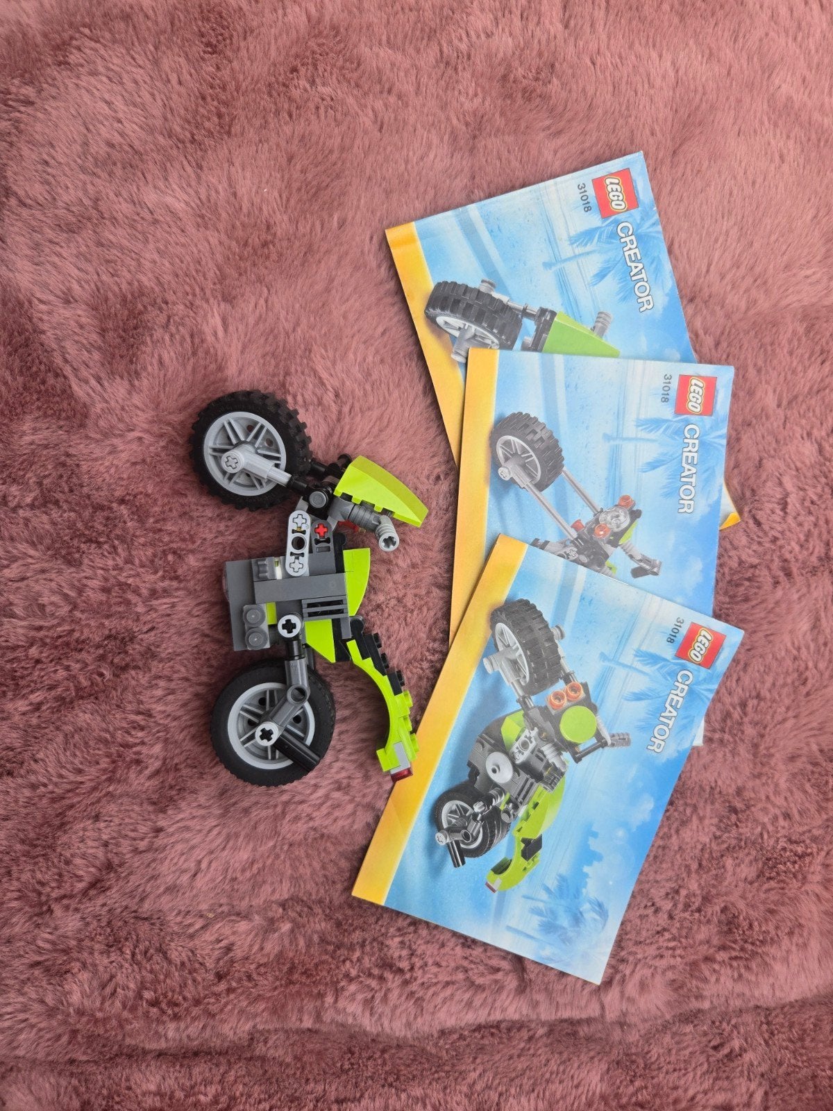 LEGO Creator 31018 Quad Bike met instructieboekjes, Ophalen of Verzenden, Gebruikt