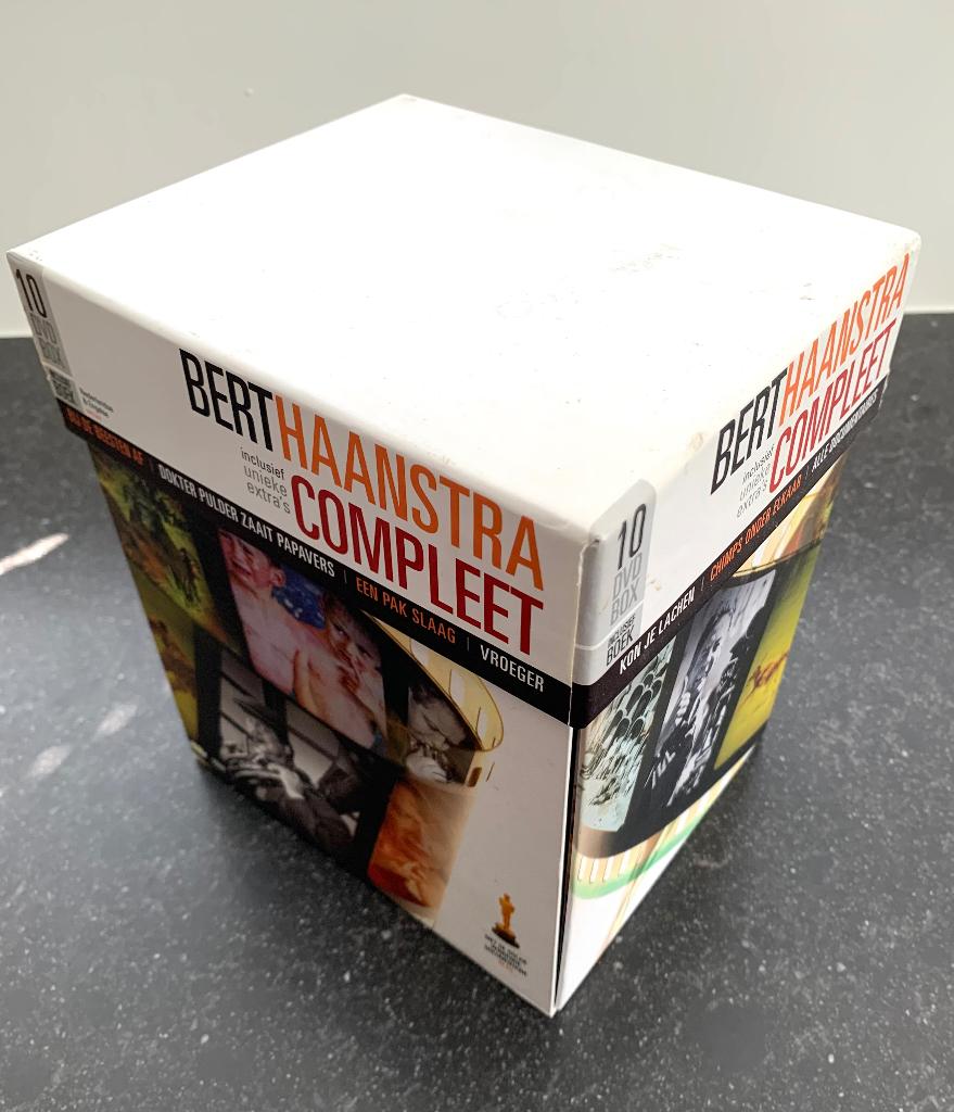Bert Haanstra DVD Box, Cd's en Dvd's, Alle leeftijden, Ophalen of Verzenden, Zo goed als nieuw, Tv non-fictie