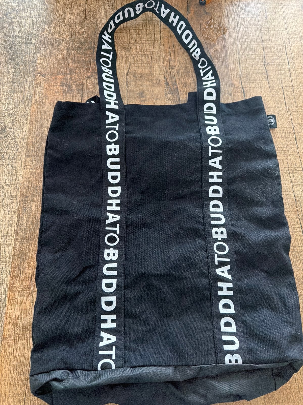 Buddha to Buddha 25 Jaar Jubileum Tote Bag Zwart, Ophalen of Verzenden, Zo goed als nieuw, Zwart, Shopper