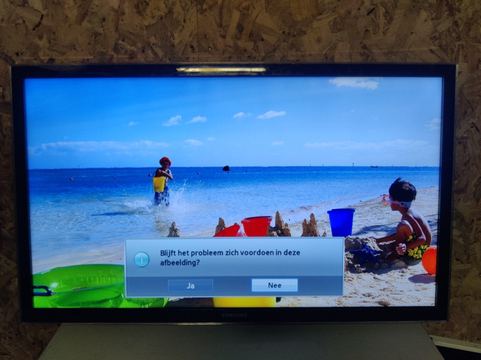 Samsung 40 inch Full HD LCD led tv, Gebruikt, 50 Hz, LCD, Ophalen of Verzenden