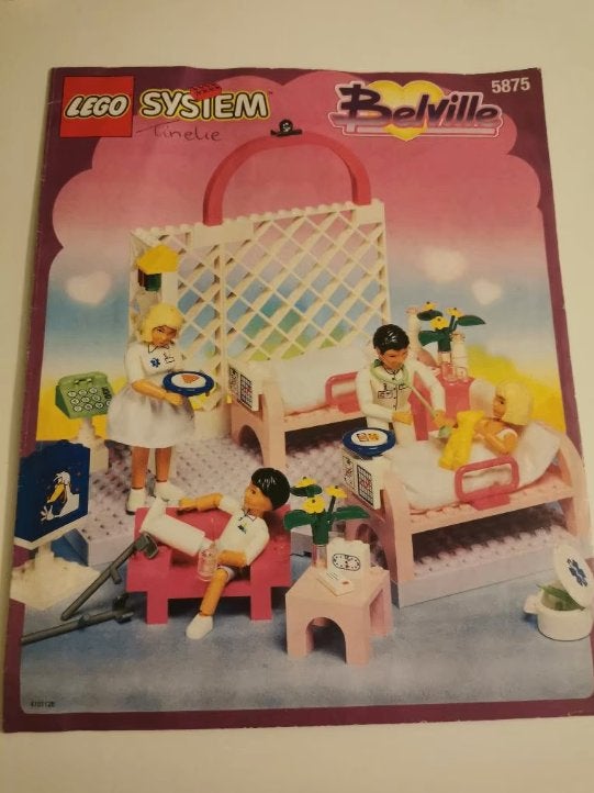 Lego Belville 5875 Hospital Ward, Overige thema's, Lego, Compleet, Ophalen of Verzenden