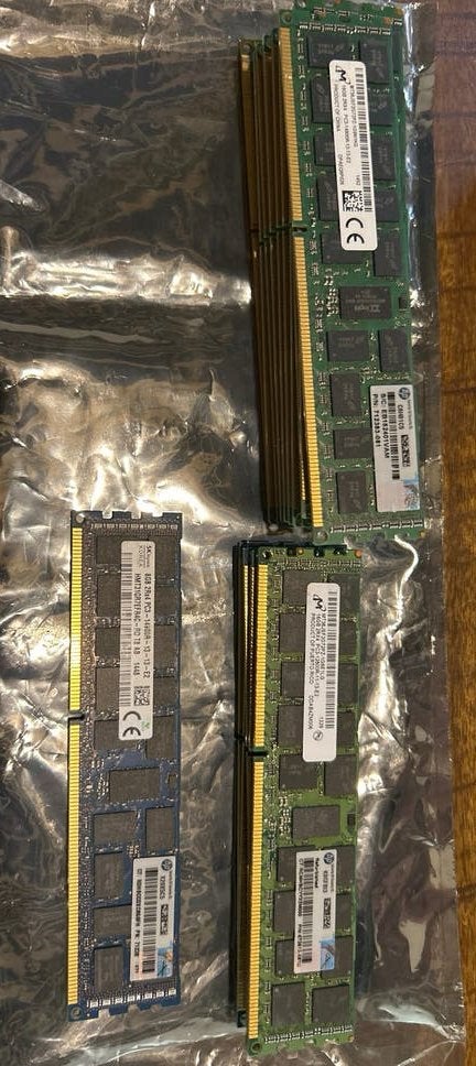 DDR3 Server RAM (HPe)- Diverse Capaciteiten en Snelheden, Ophalen, Gebruikt, DDR3, Server