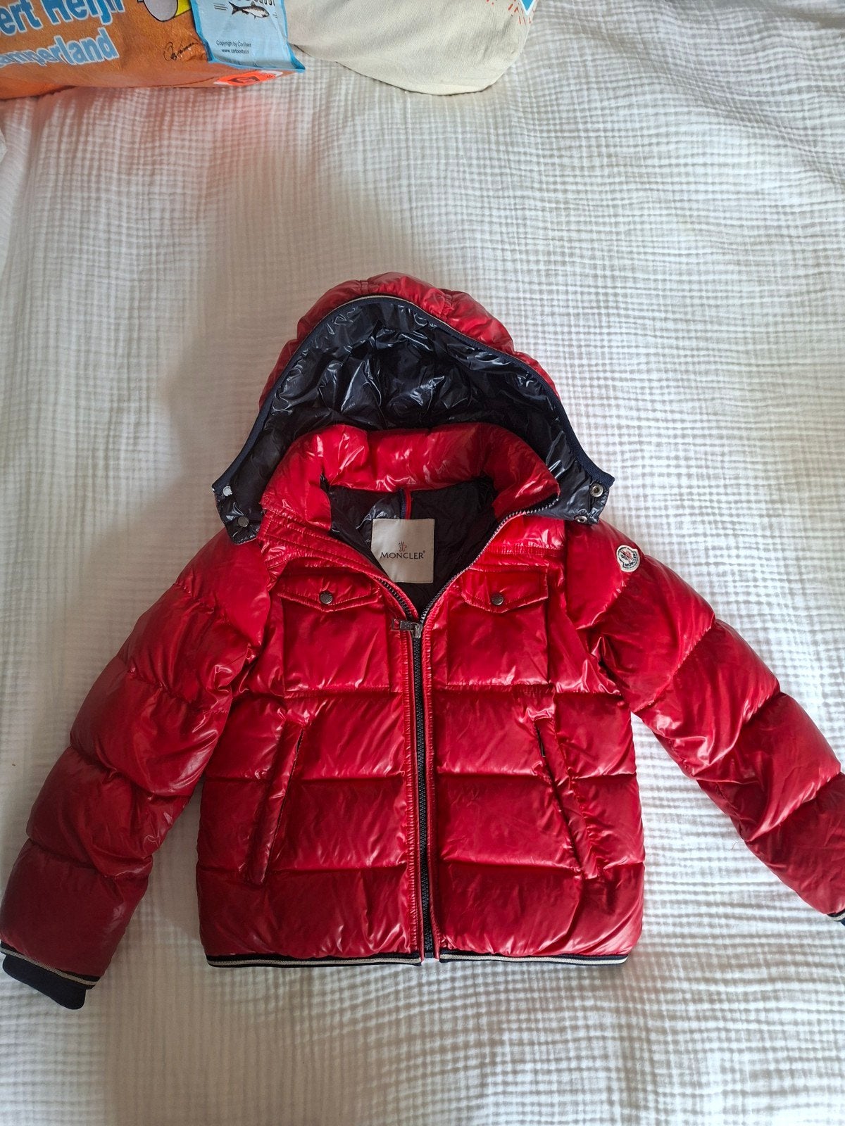 Moncler Jas 116 cm, Kleding | Dames, Wintersportkleding, Ophalen of Verzenden, Zo goed als nieuw, Maat 34 (XS) of kleiner, Jack