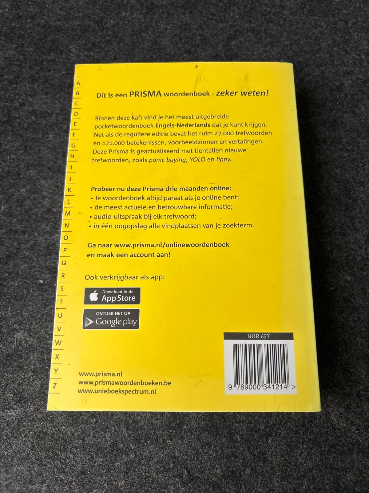Prisma Pocketwoordenboek Engels-Nederlands, Ophalen of Verzenden, Nieuw, Prisma of Spectrum, Engels