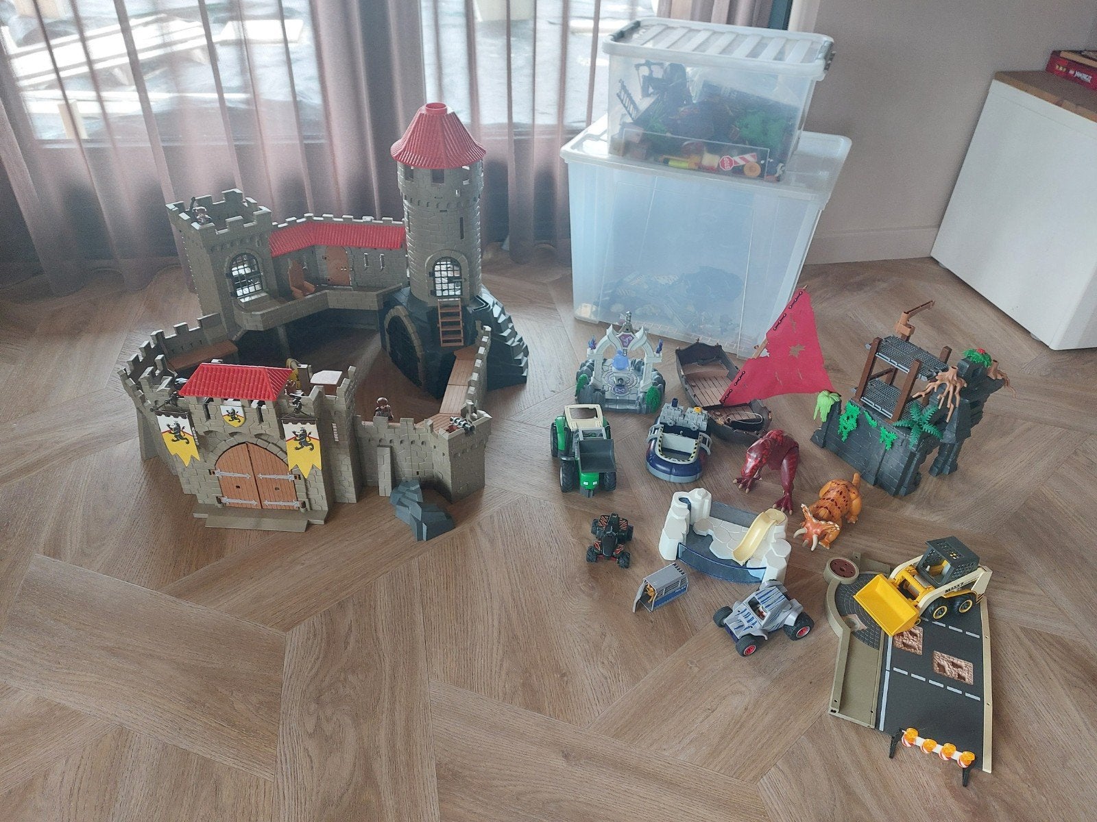 Playmobil Kasteel en veel meer!, Ophalen, Gebruikt, Kasteel/Fort