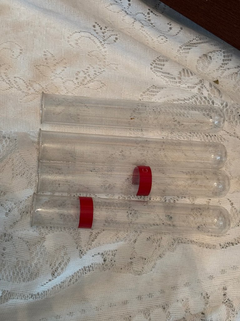 Vintage reageerbuizen set, Ophalen of Verzenden
